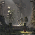 ancient graveyard by ivans