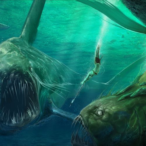 Spear Fishing Practice by paolopuggioni