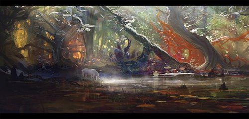 Display jumbo whimsical unicorn by exphrasis d7npzd2