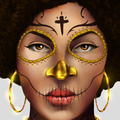 afro-catrina by chrisflores
