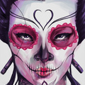 geisha-catrina by chrisflores