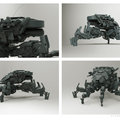 kitbash mech by afigini