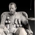 jean reno - leon the professional - sculpt by calebnefzen