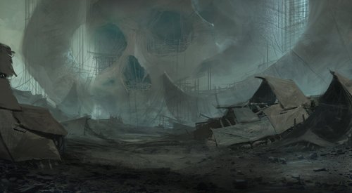 Display jumbo victor hugo harmatiuk skulllandscape