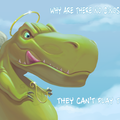 dino angel by dwaynebiddix