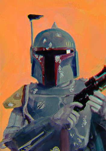 Display jumbo bobafett