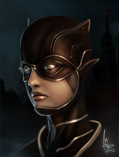 Display jumbo owlwoman