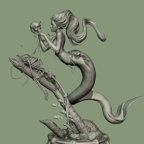Mermaid by acornboy