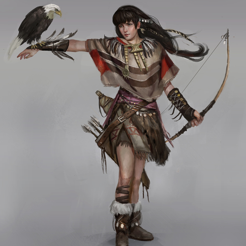Huntress by timkong