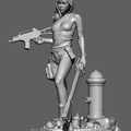 battel chick sculpt by farhadnojumi