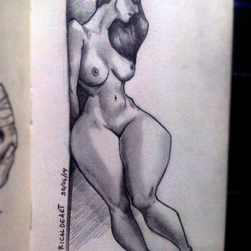 Pinup Girl by ricaldeart