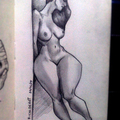 pinup girl by ricaldeart