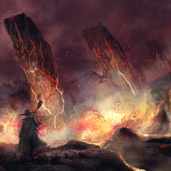 lava fountain