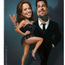 angelina jolie brad pitt caricature by orangebuddhas