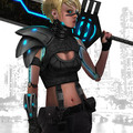 female cloud by natpen