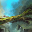 uprooted tree by afanur
