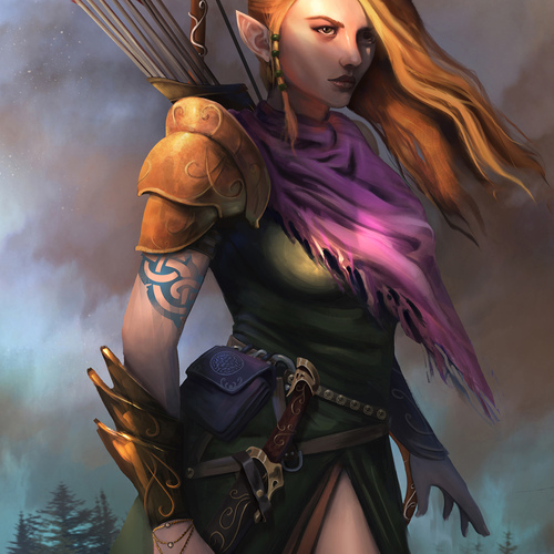 Mirkwood Archer by onurbakar