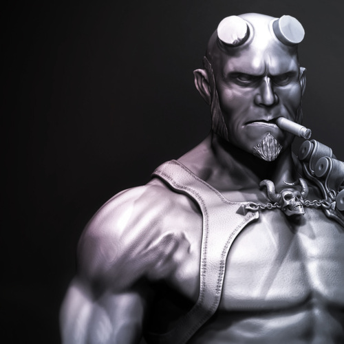 Hellboy by hugcolom