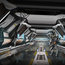 sci-fi interior by dmitryvishnevsky