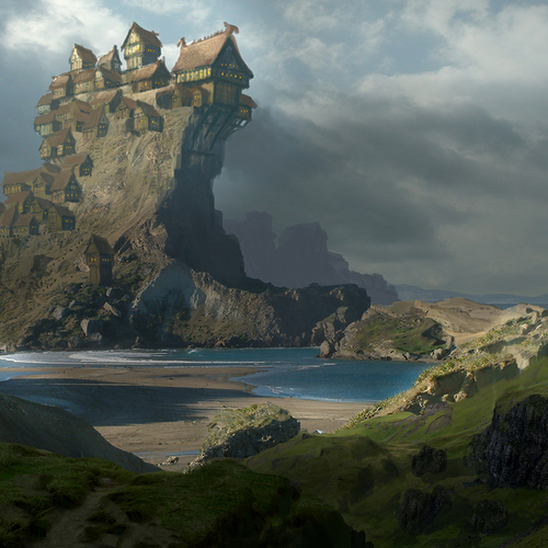 Viking Metropolis by paintangel