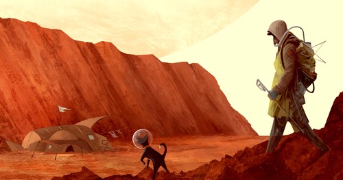 Display jumbo mars