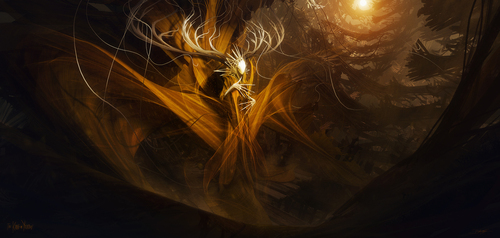 Display jumbo the king in yellow bastien grivet