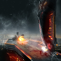rooftop battle by smila
