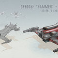 gp8015f hammer medium fighter by loperacano