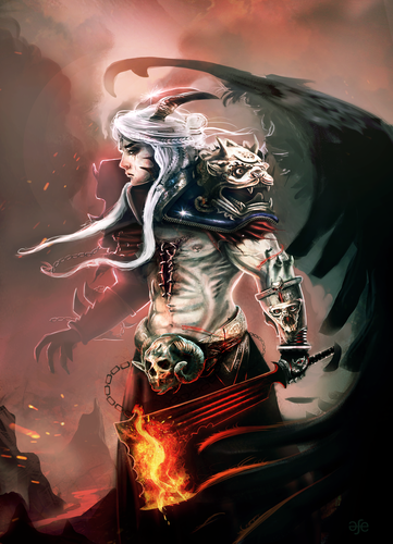 Display jumbo lord of hades