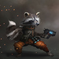 rocket raccoon by jensfiedler