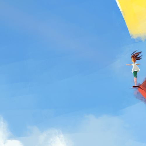 On Floating Cliff Cover by sunbirajtanjil