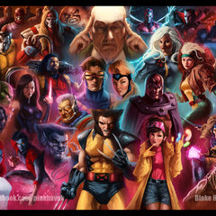 x-men animated by pinkhavok