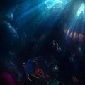 down the abyss of the skull by shue13