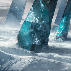ice pillar by julienhauville