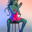 medusa at a spa by kashivan
