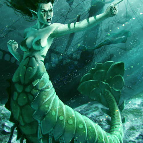 Mermaid Wars by coby_r