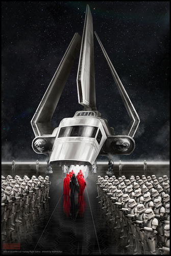 Display jumbo starwars theemperorsarrival markmolnar