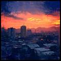 sunset city by satyaki