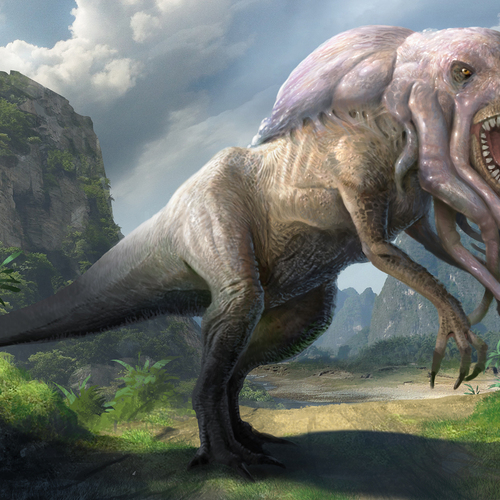 Mutant Rex by paintangel
