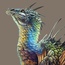 dragon portrait by kaseykmay