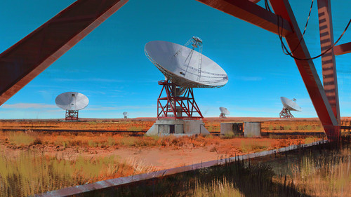 Display jumbo deep space network