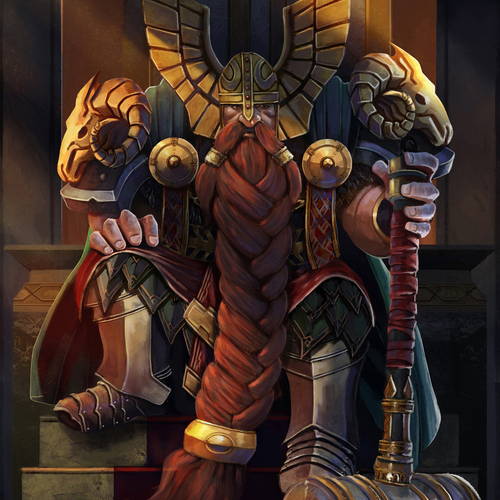 Dwarf King by onurbakar