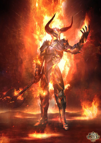 Display jumbo poe infernal