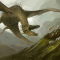 hunting dragon by paolopuggioni