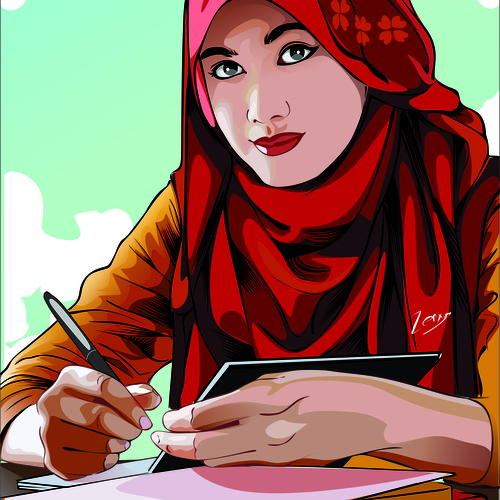 Beatiful Muslim by zenxys